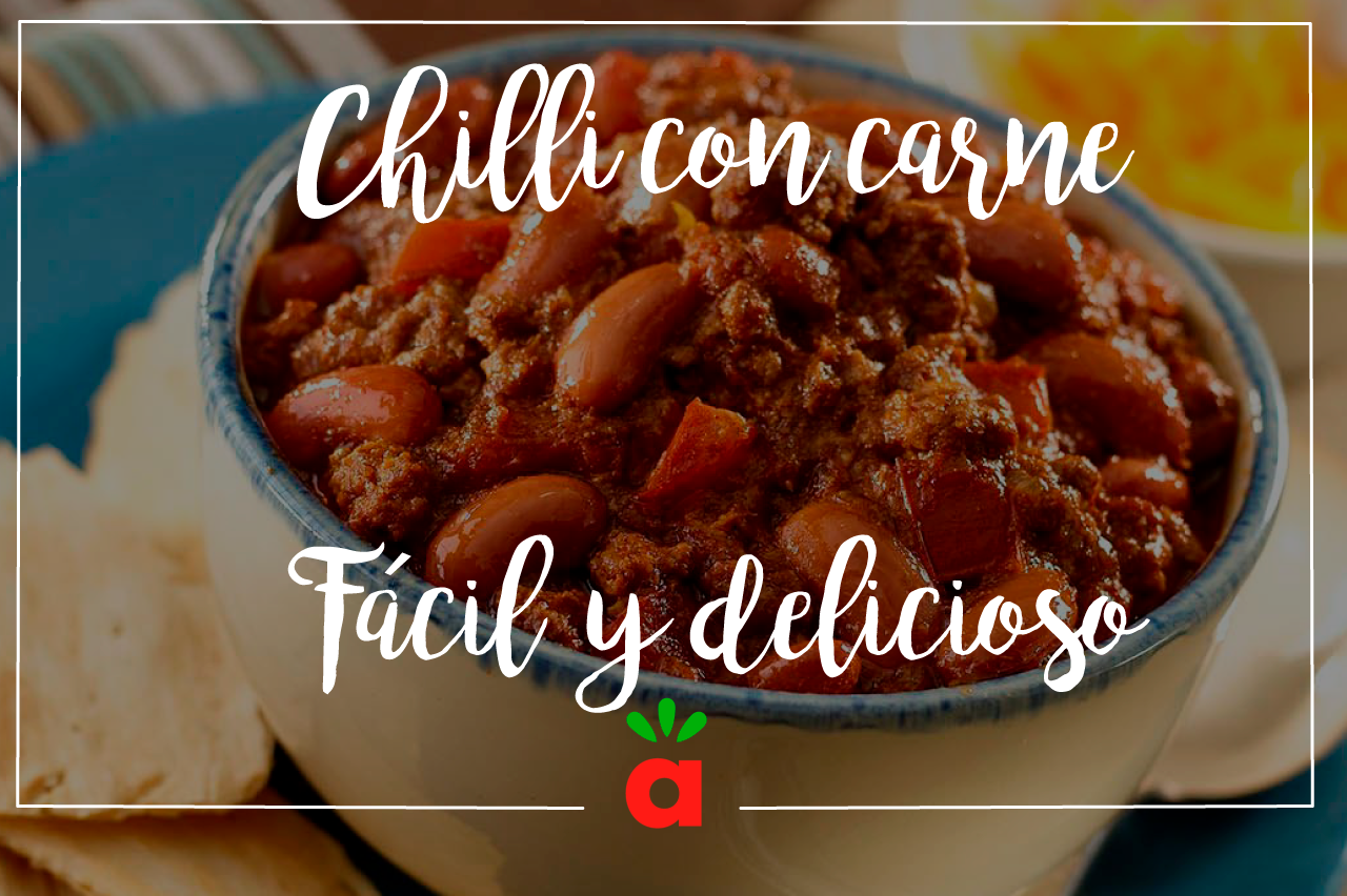 Receta Chili con Carne fácil y delicioso
